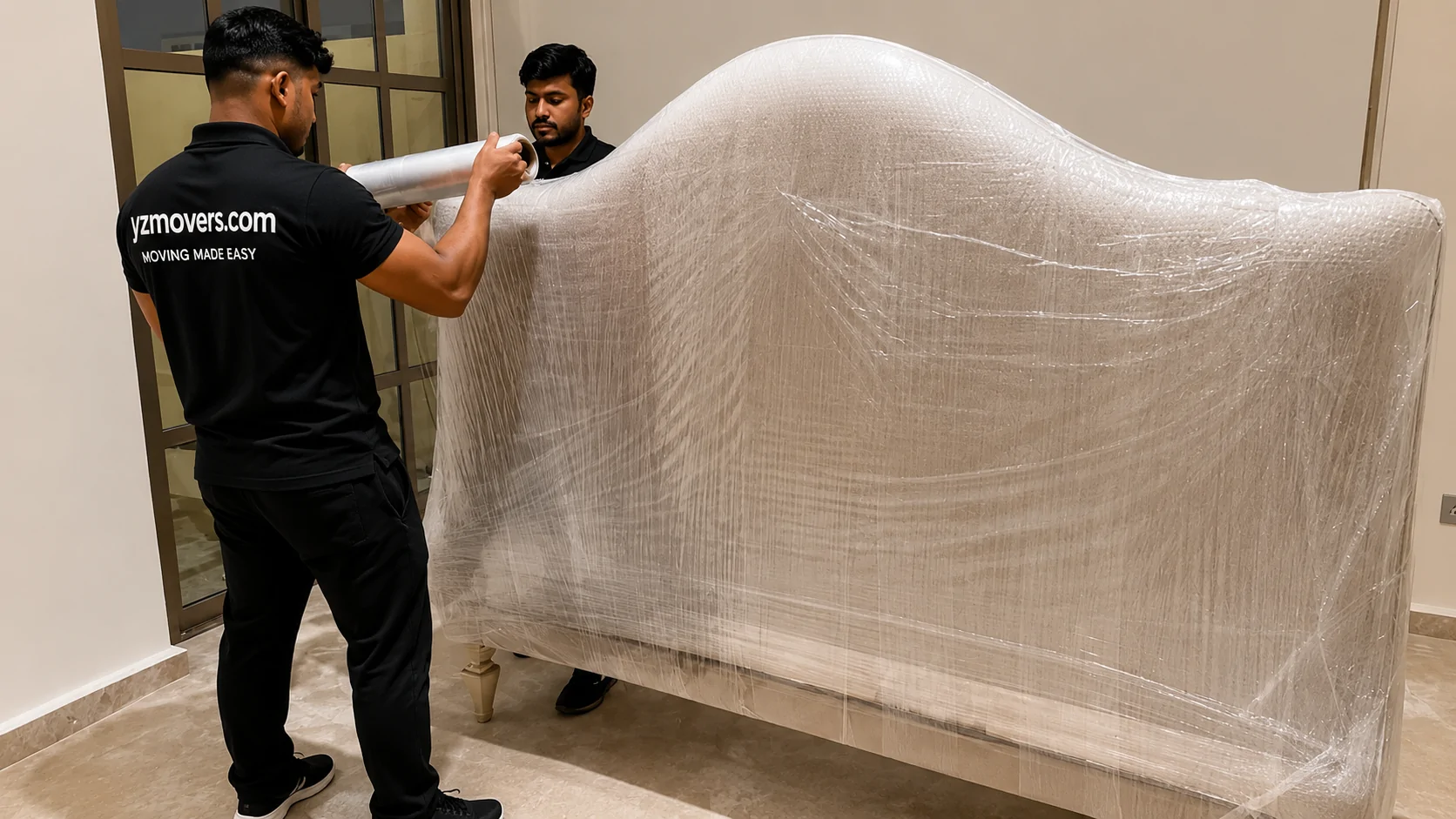 Furniture Wrapping in Bubble